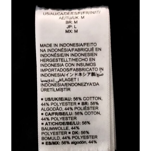 Amazon Essentials Mens Sweatshirt Size Medium Black  Fleece Mock Neck Full-Zip - Picture 9 of 9